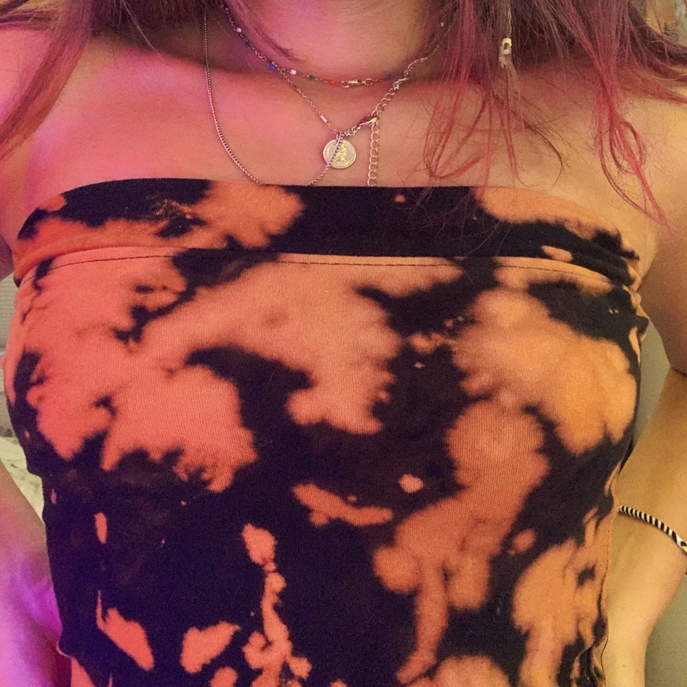 Girls bleach design tube top